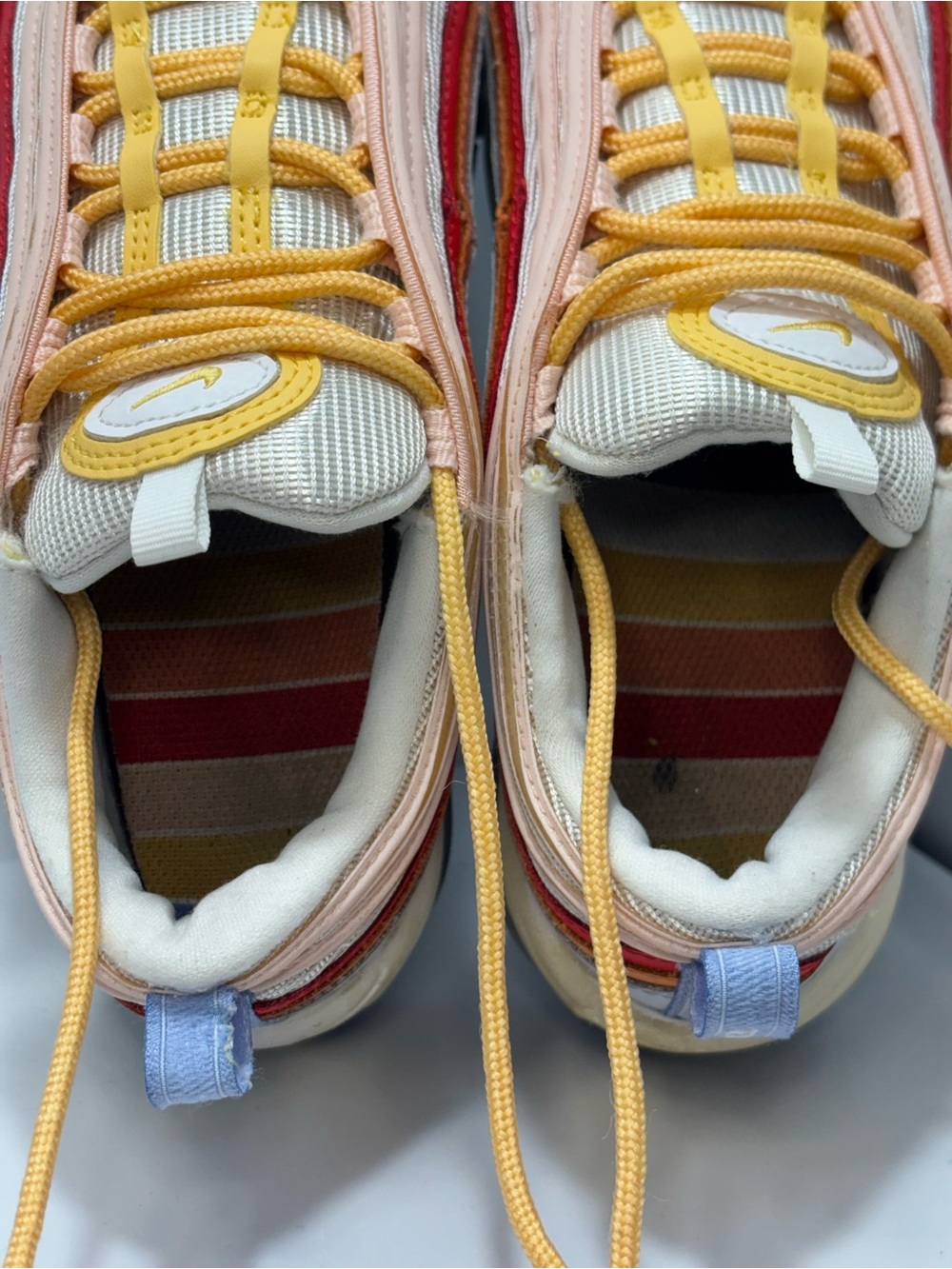 Nike Air Max 97 Women’s Size 8 Grey Light Thistle Running Athletic Shoes CW5588 - Picture 14 of 16